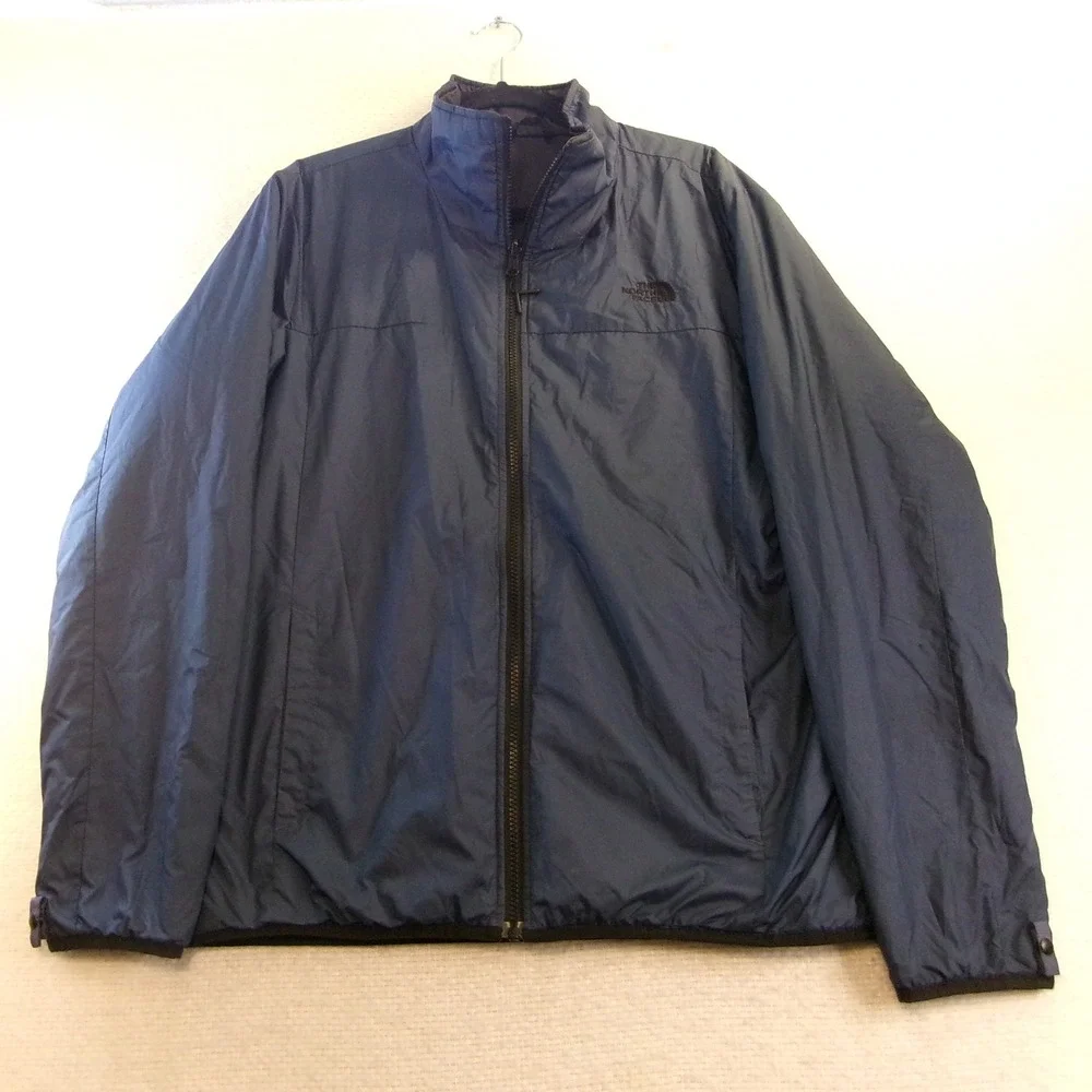 The North Face Mens M Reversible Puffer Jacket Black